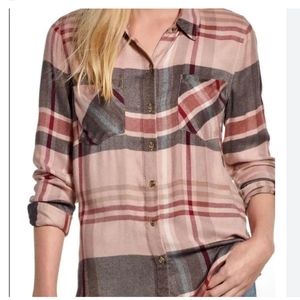 Lucky Brand Plaid Top